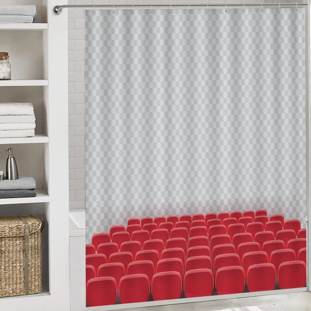 Theater Chairs Row Graphic — Detail 4