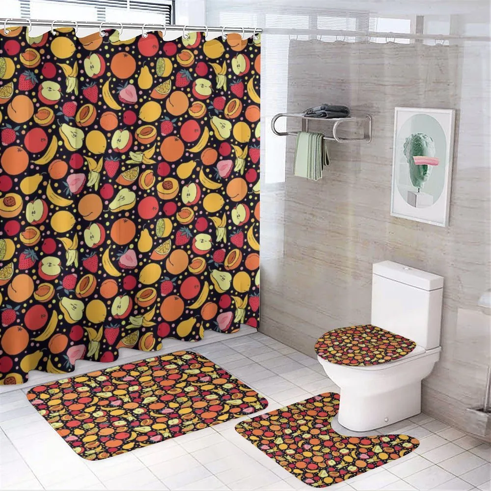 Colorful Fruits and Dots — Your design