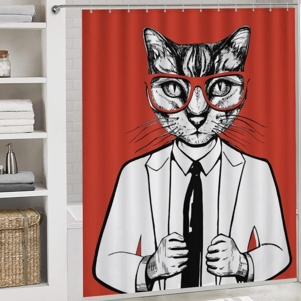 Funny Businessman Cat Suit — Detail 4