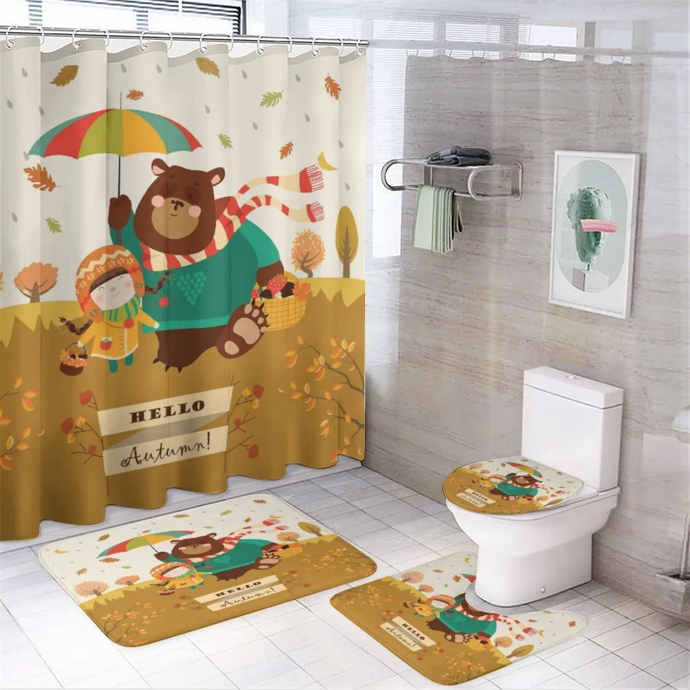 Hello Autumn Cartoon — Your design
