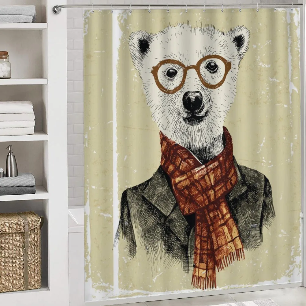 Hipster Bear Glasses — Detail 4