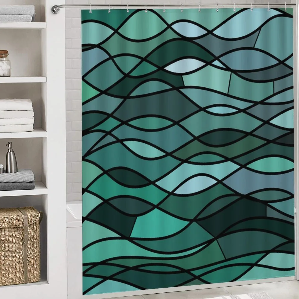 Mosaic Sea Waves Inspired — Detail 4