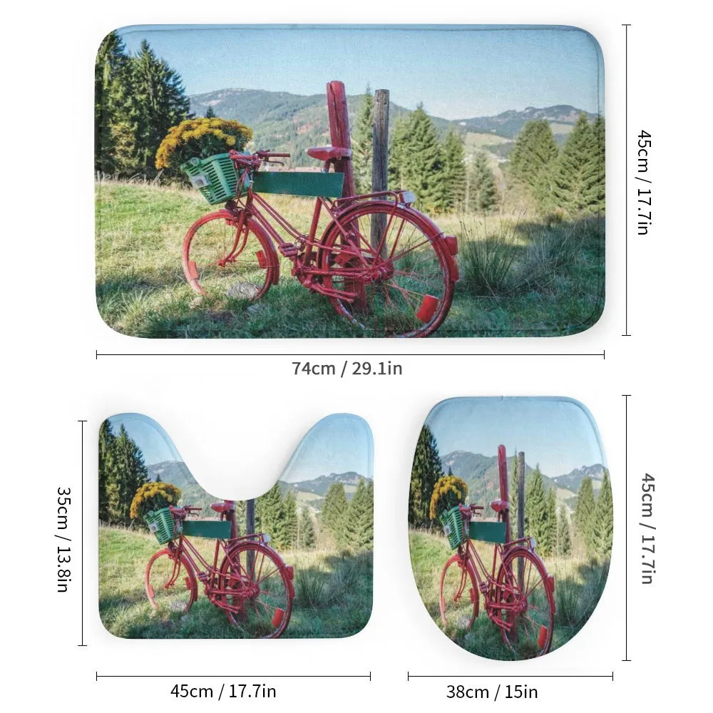 Mountain Landscape and Bike — Detail 1
