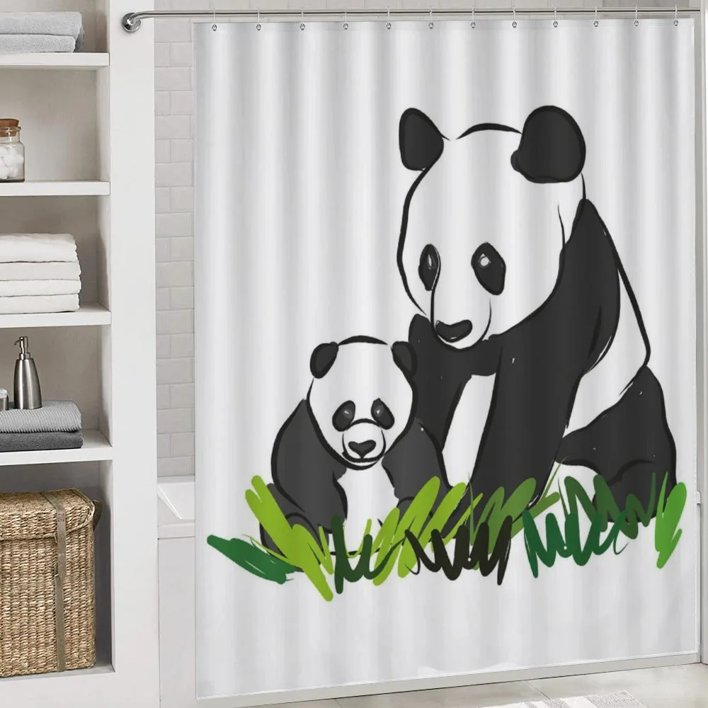 Panda Bear Family Bambu — Detail 4