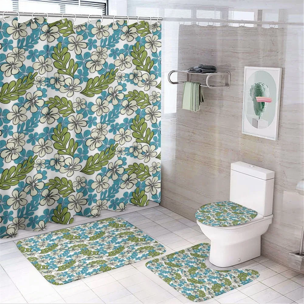 Plumeria Flowers and Leaves — Your design