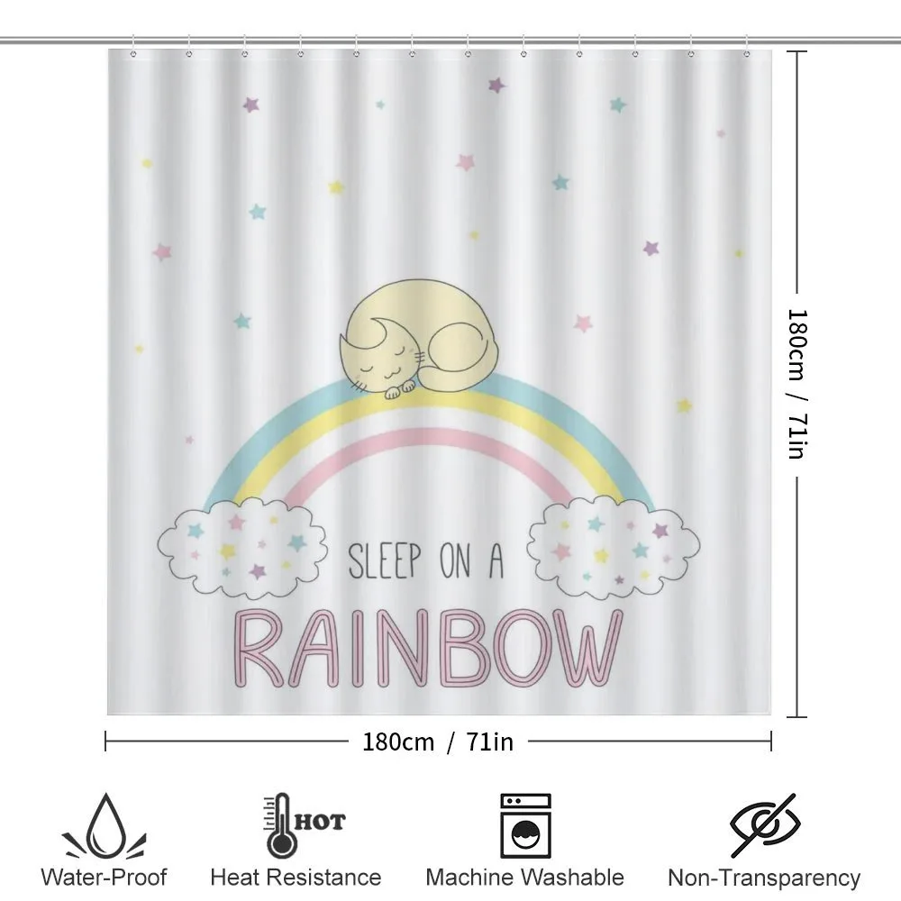 Sleep on Rainbow and Clouds — Detail 2