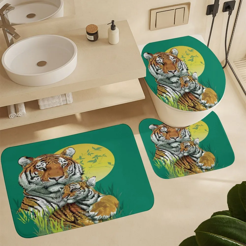 Tiger Family in Jungle — Detail 5