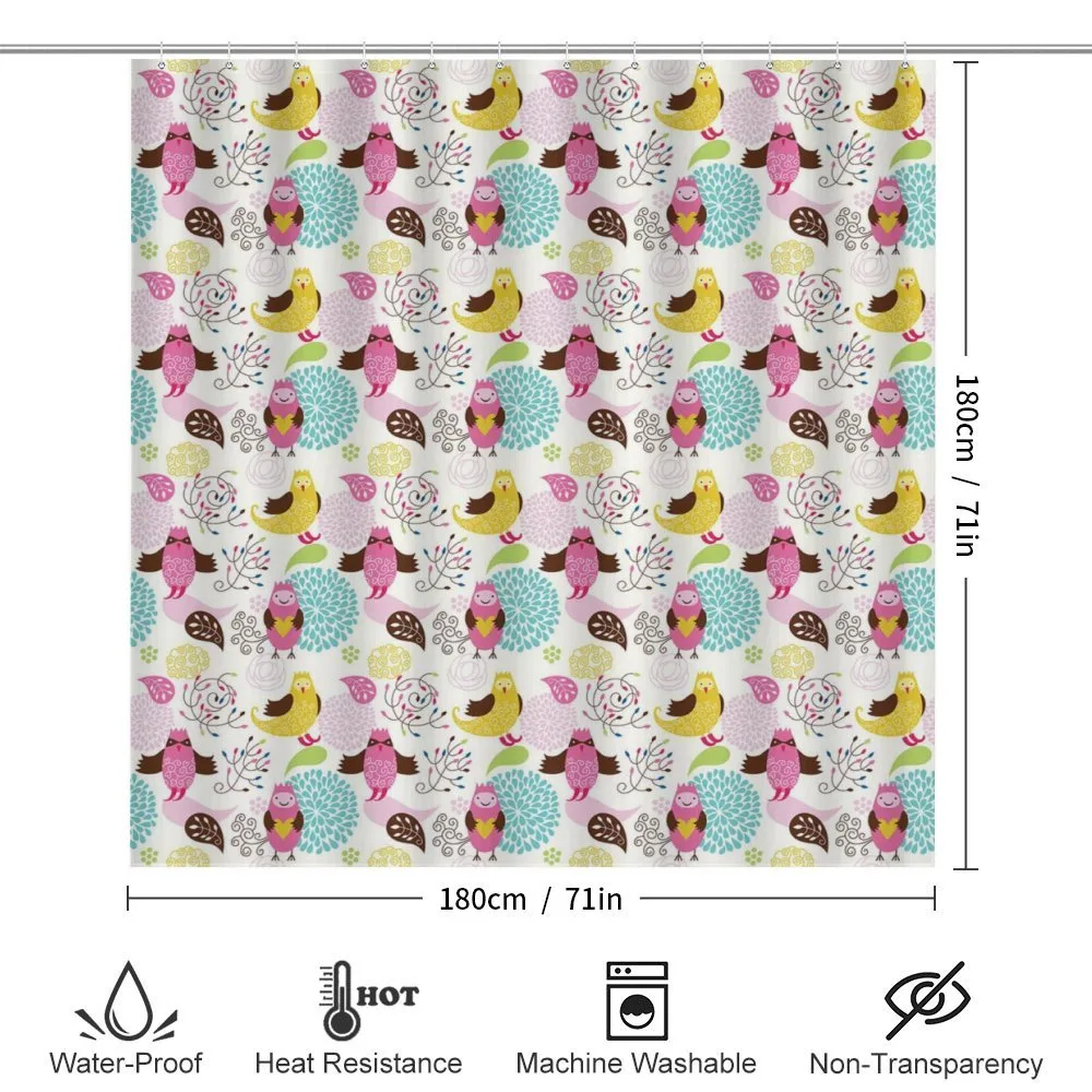 Vivid Flora Birds — Detail 2