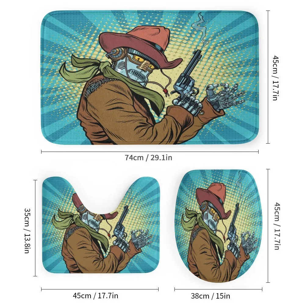 Western Style Robot Cowboy — Detail 1