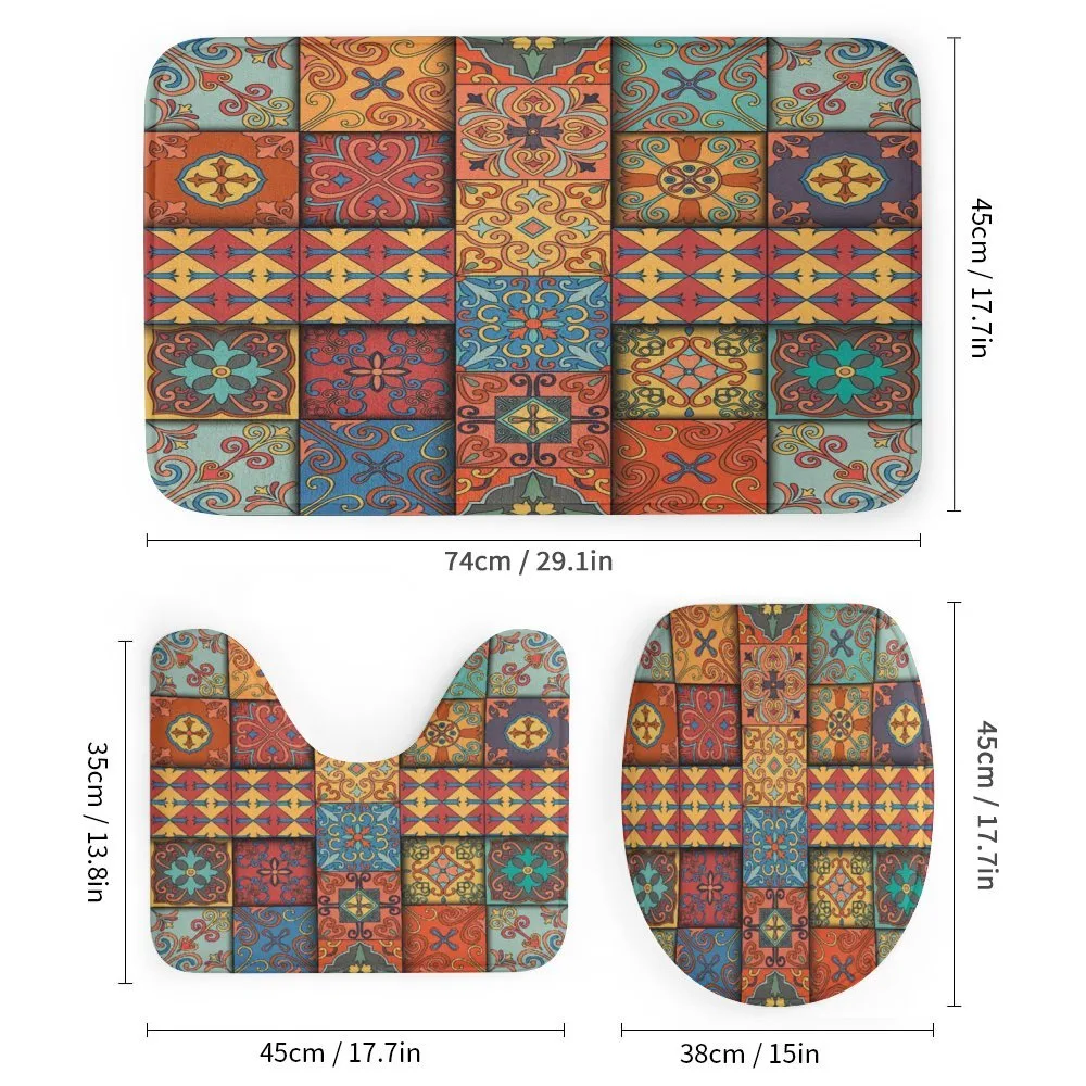 Azulejo Tile Squares Art — Detail 1