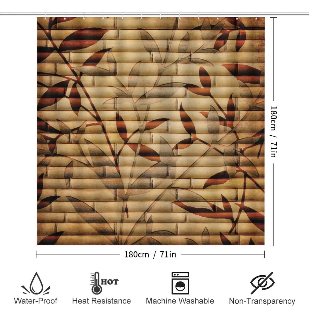 Bamboo Leaves Bohemian — Detail 2