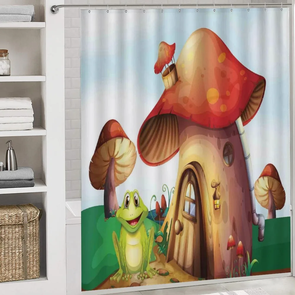 Cartoon Mushroom Houses — Detail 4
