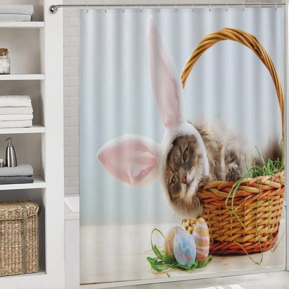 Cat as Easter Rabbit — Detail 4