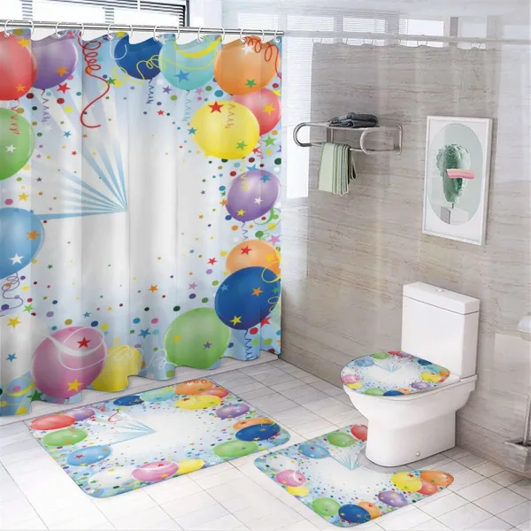 Celebration Event on a shower curtain