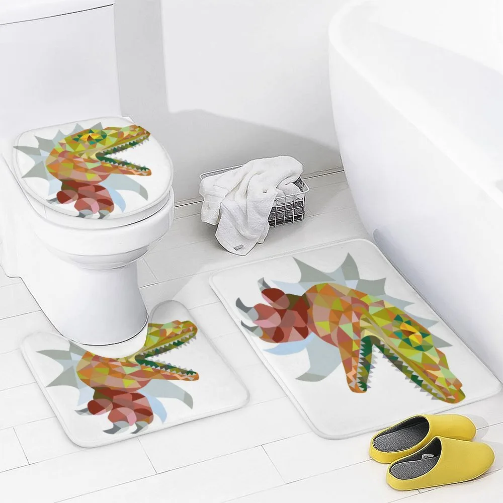 Colorful Mosaic T-rex — Detail 3