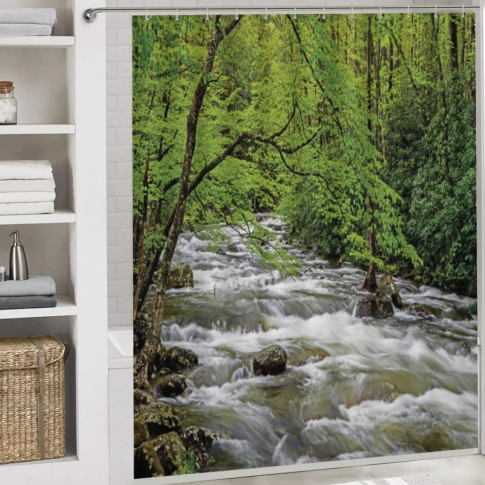 Creek in Spring Forest — Detail 4