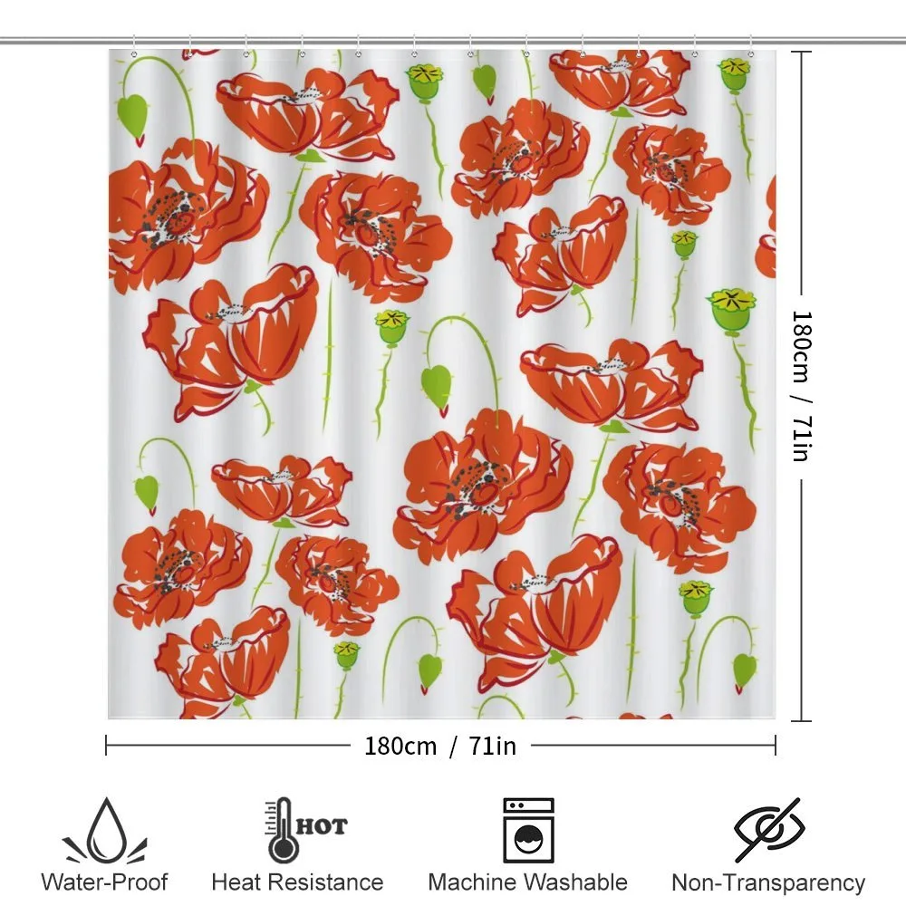 Doodle Poppies — Detail 2