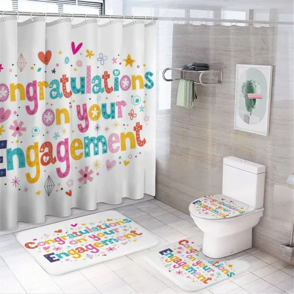 Hippie Party on a shower curtain
