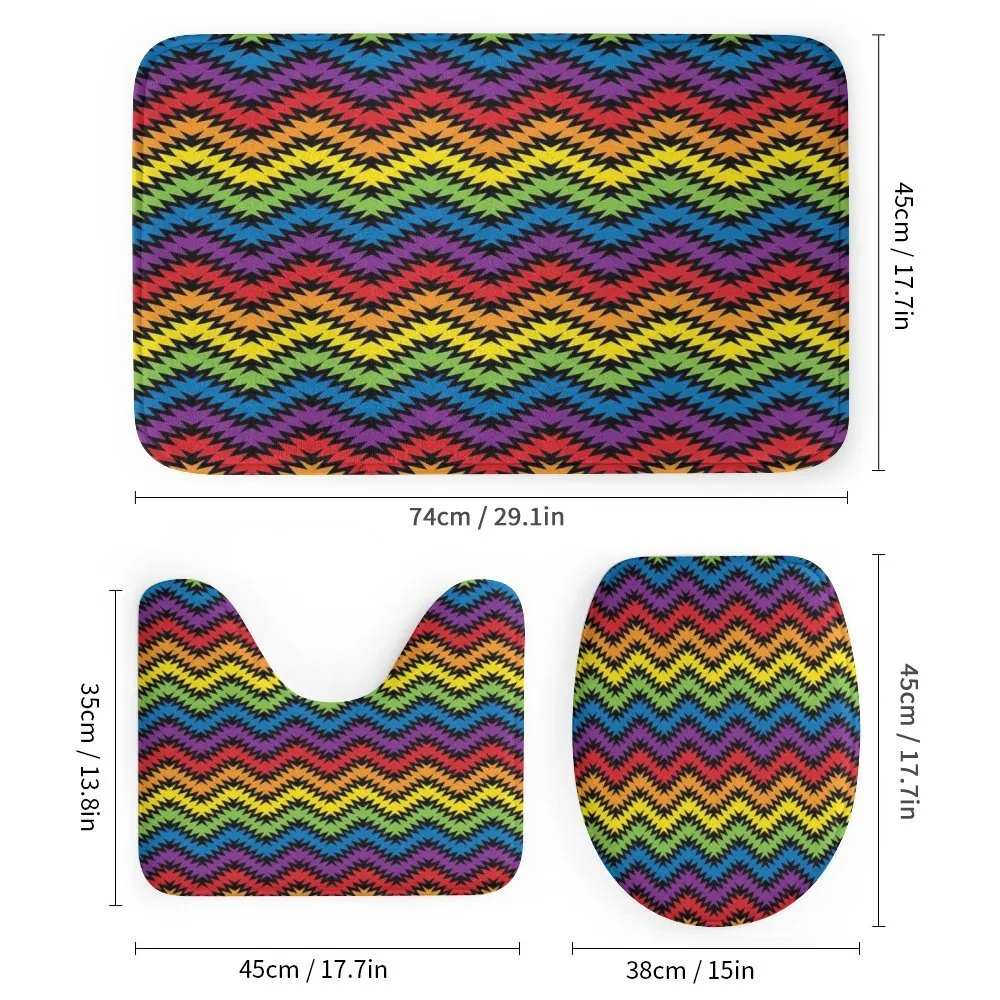 Jagged Zigzag Pattern — Detail 1