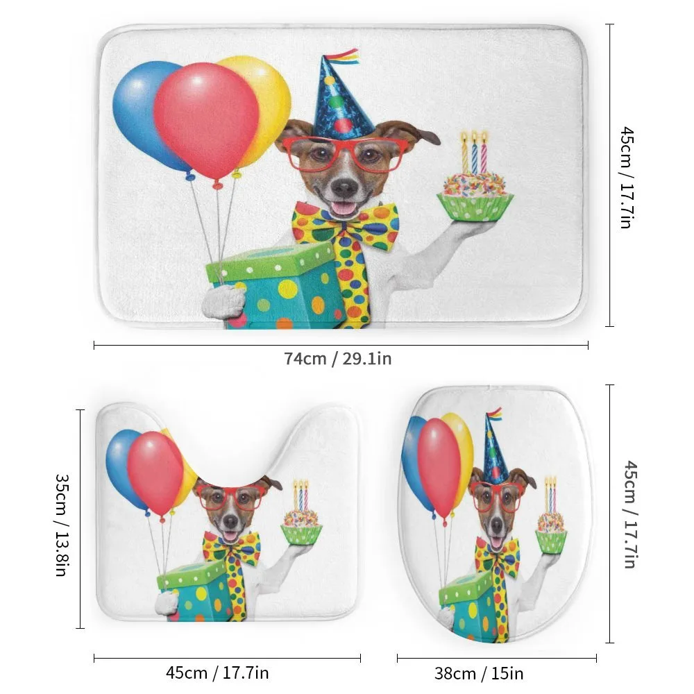 Party Dog and Balloons — Detail 1