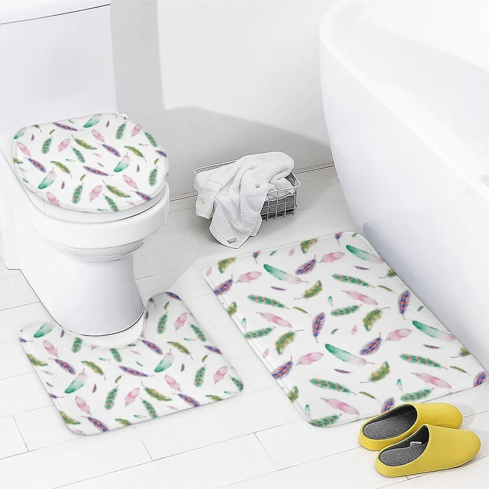 Pastel Colored Feathers — Detail 3