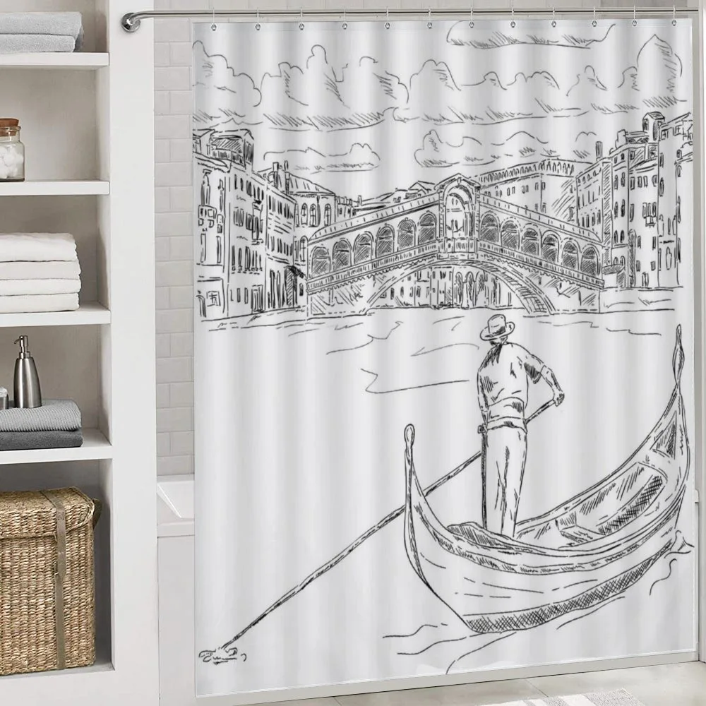 Rialto Bridge Gondola — Detail 4