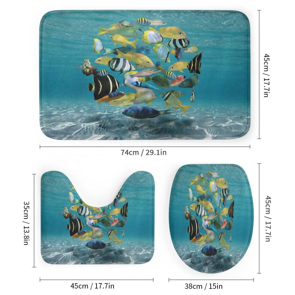 Shoal of Fish Underwater — Detail 1
