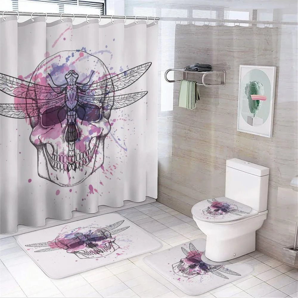 Skull Dragonfly Grunge — Your design