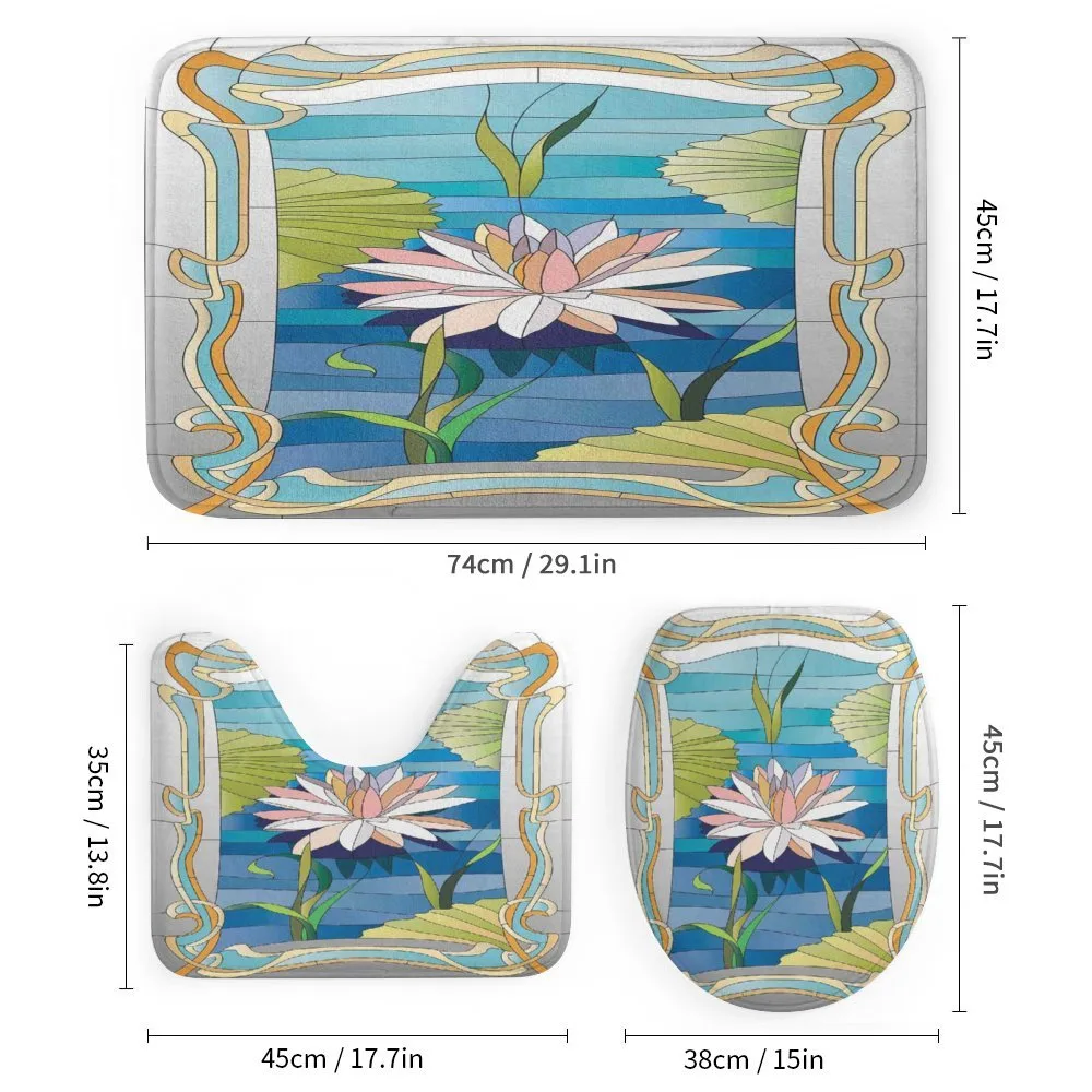 Stained Glass Lotus — Detail 1