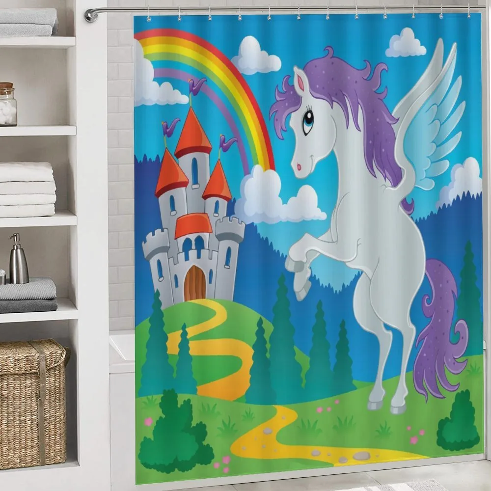 Unicorn with Rainbow Fairy — Detail 4