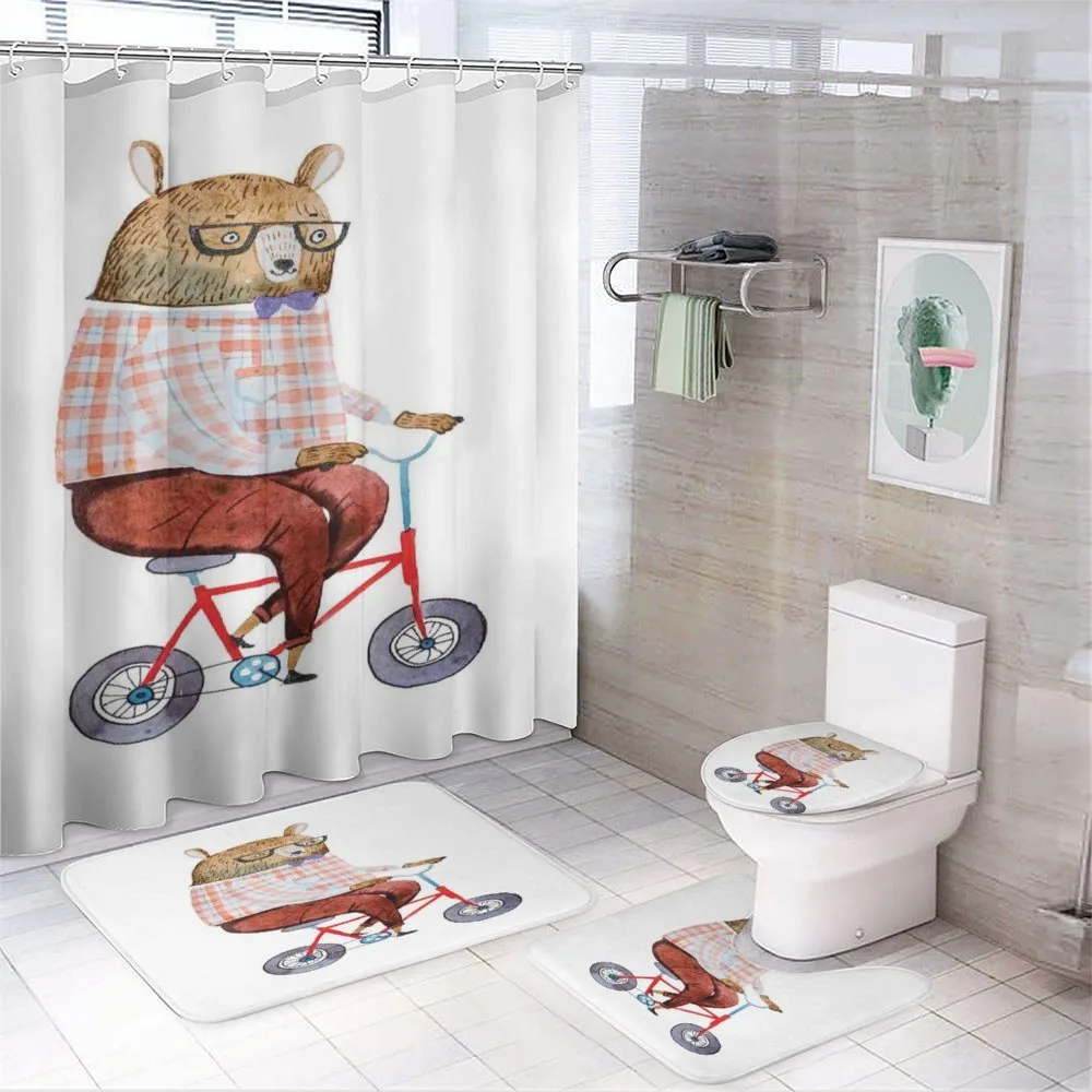 Urban Bear on Bicycle — Your design