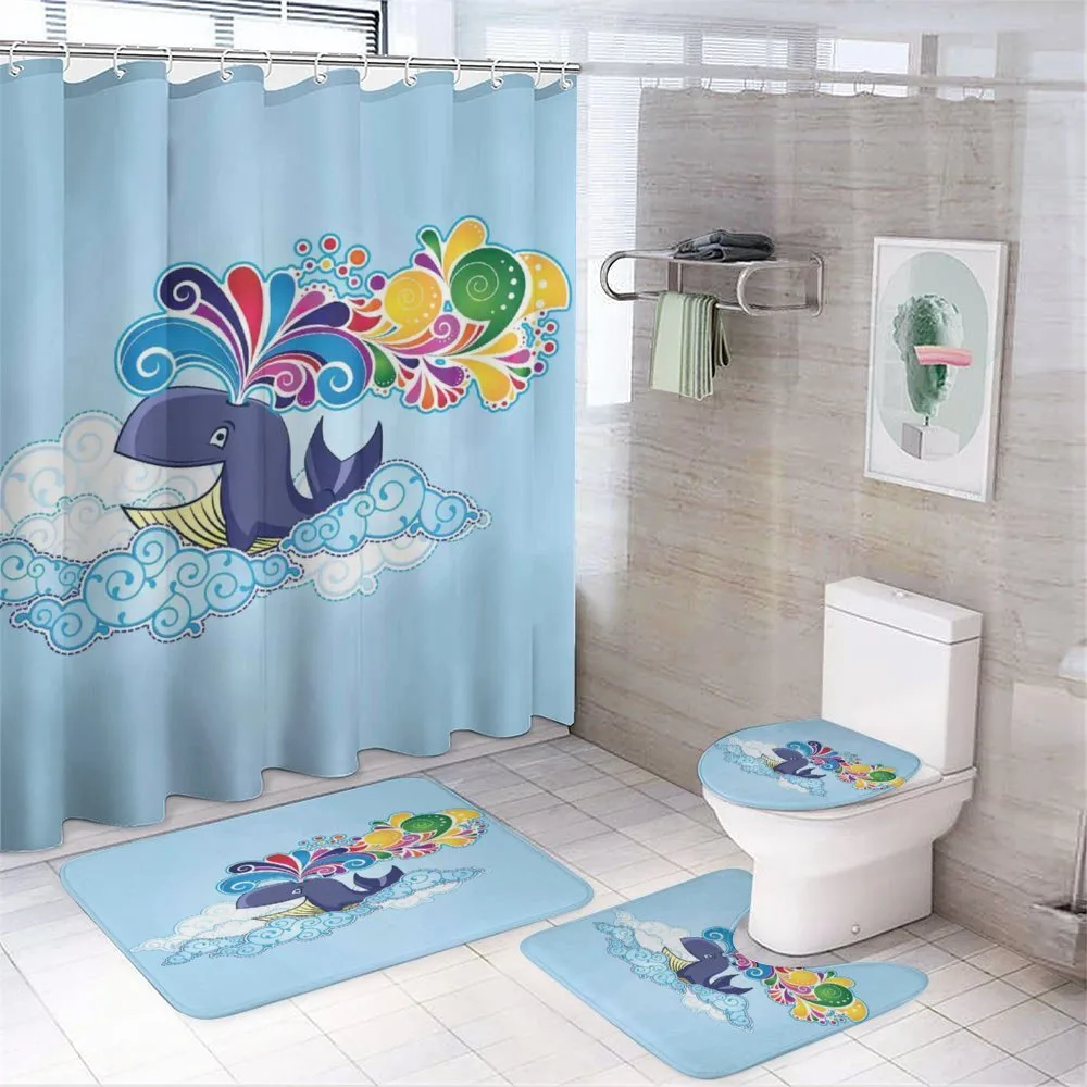 Whale on Cloud Rainbow — Your design