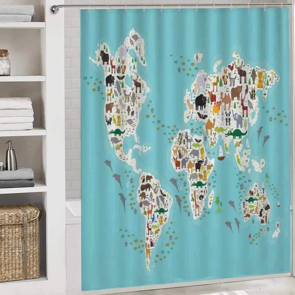 World Map Local Animal — Detail 4