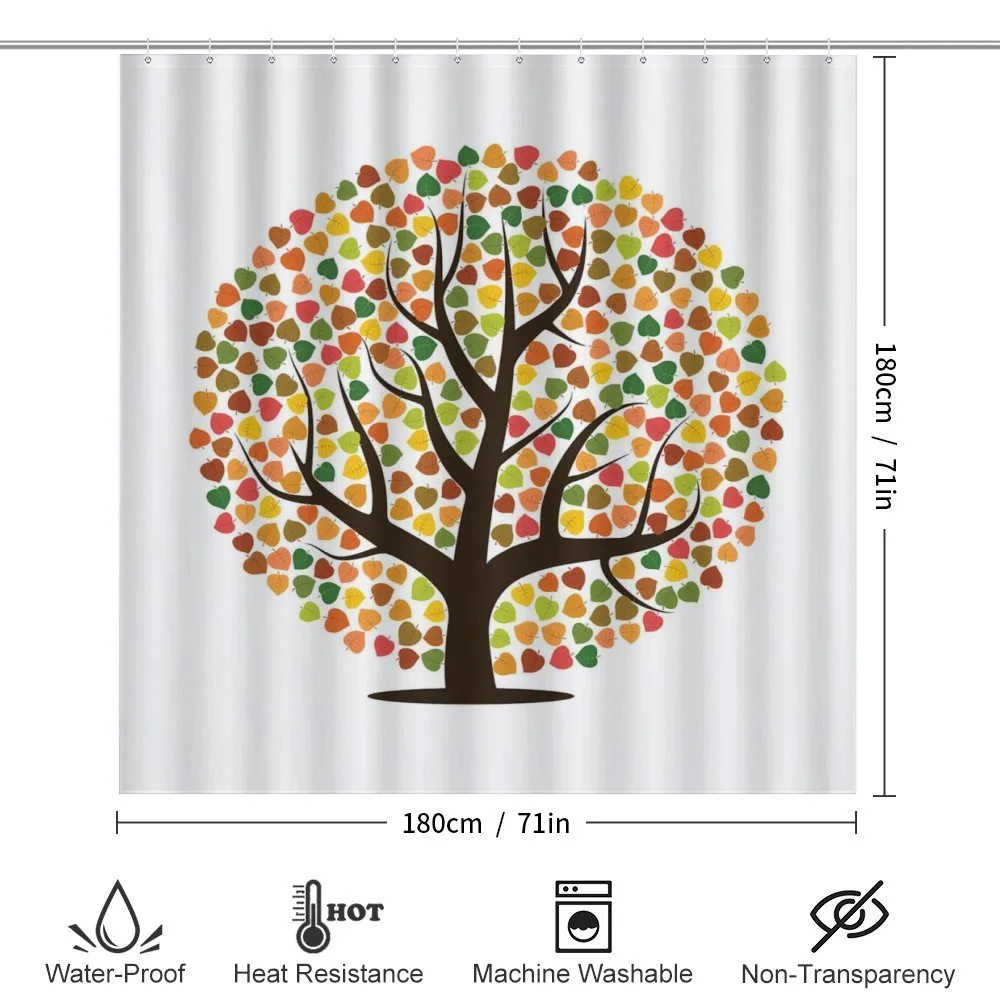 Autumn Season Foilage Design — Detail 2