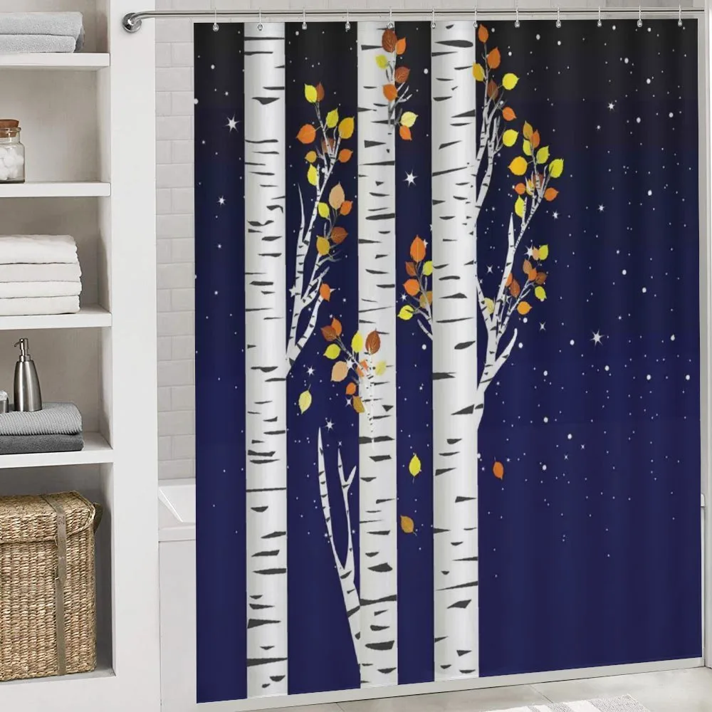 Birch Trees with Foliage — Detail 4