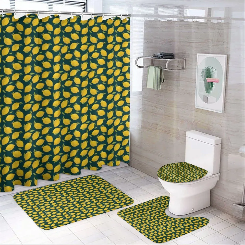 Citrus Cartoon with Leaves — Your design