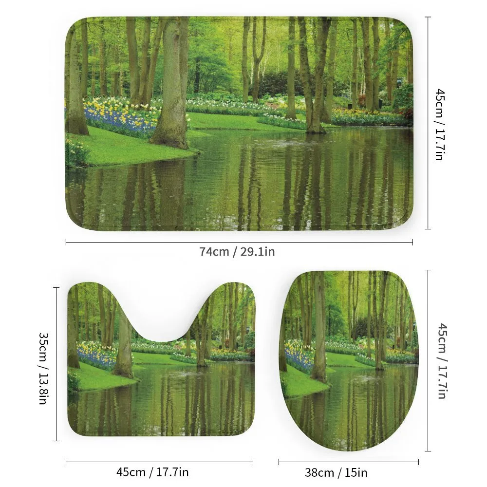 Forest with Lake Botany — Detail 1