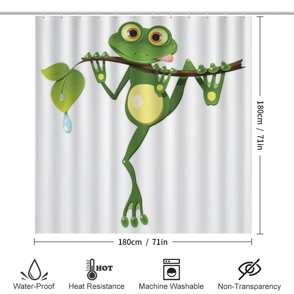 Frog on Branch Jungle — Detail 2