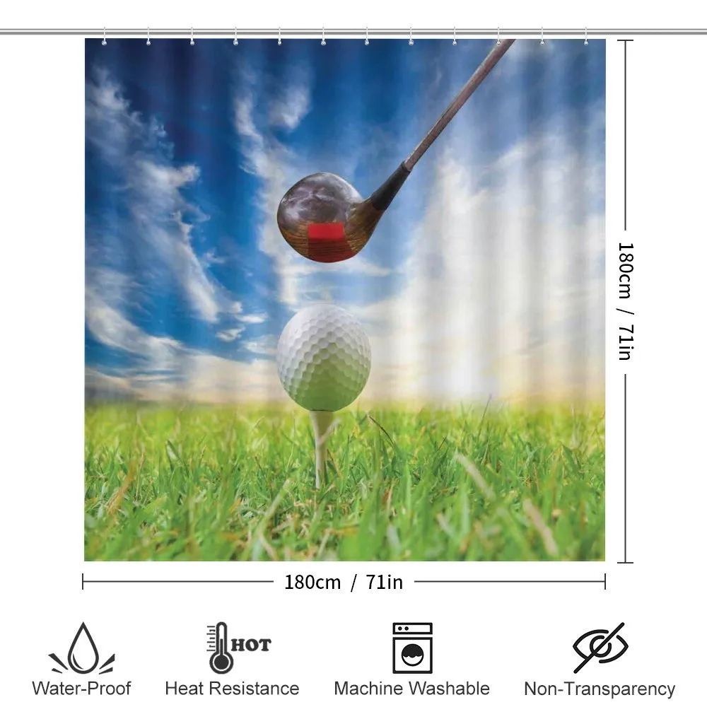 Golf Club and Ball — Detail 2