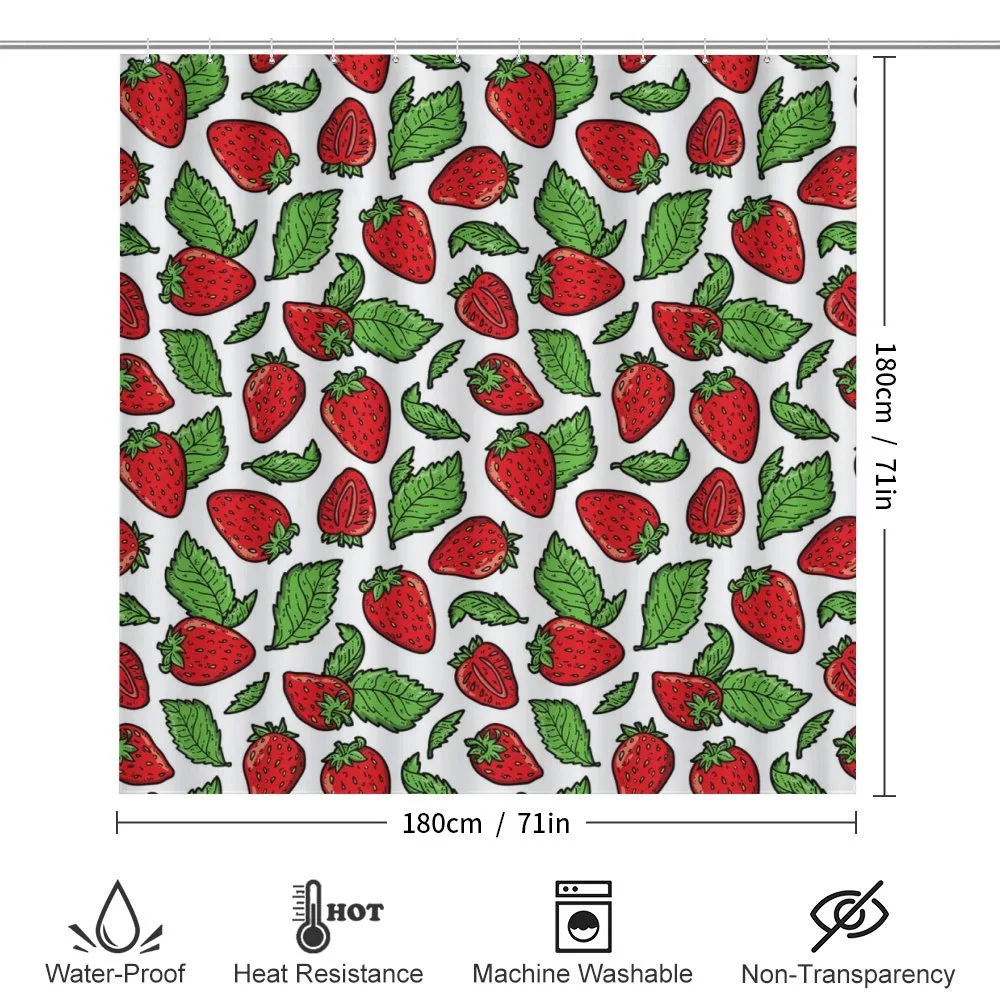 Juicy Strawberries Leaves — Detail 2