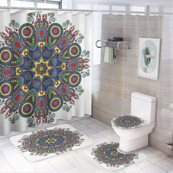 Lotus Flower on a shower curtain