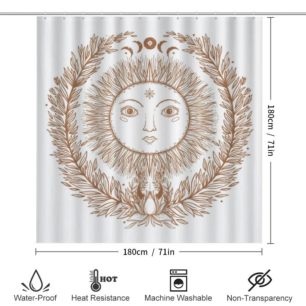 Mystic Sun with Branches — Detail 2