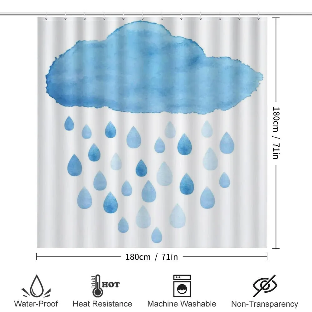 Rain Drops and Cloud — Detail 2