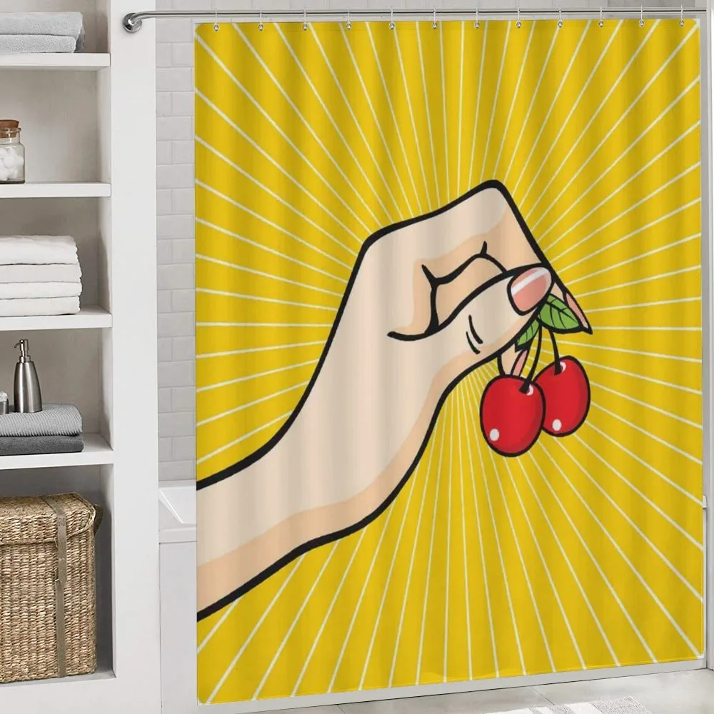 Retro Pop Art Cherries — Detail 4