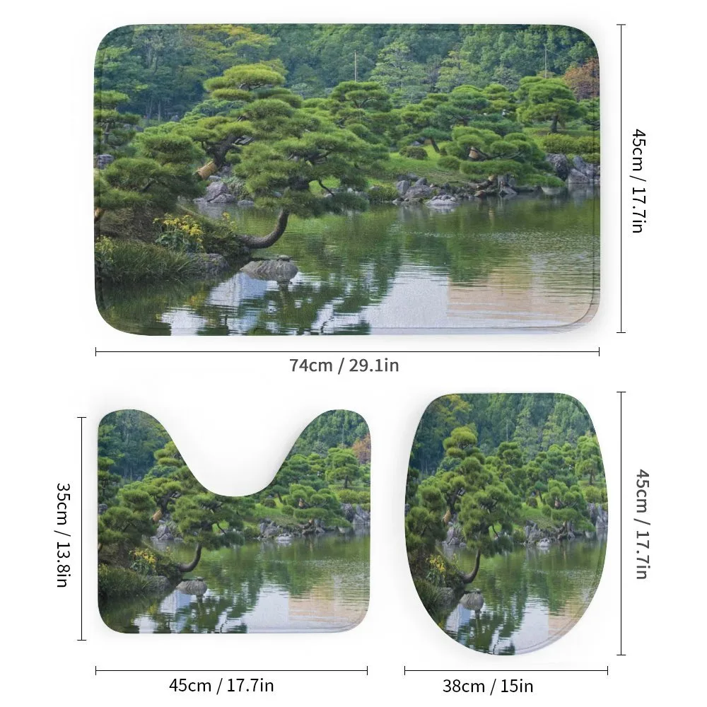 River Landscape Trees — Detail 1