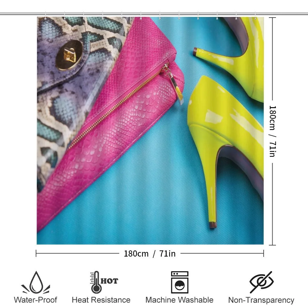 Shoes and Clutches Print — Detail 2