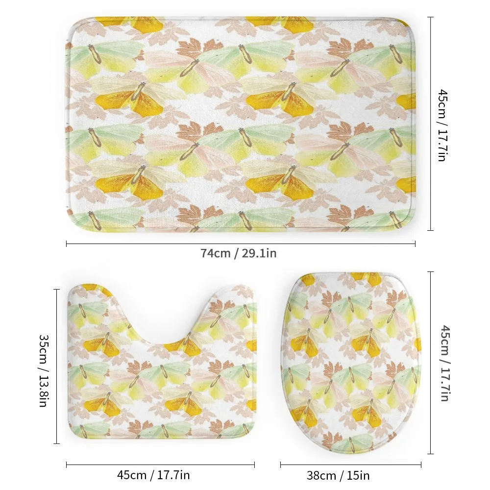 Soft Butterflies and Leaves — Detail 1