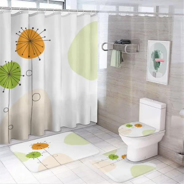 Baby Shower Theme on a shower curtain