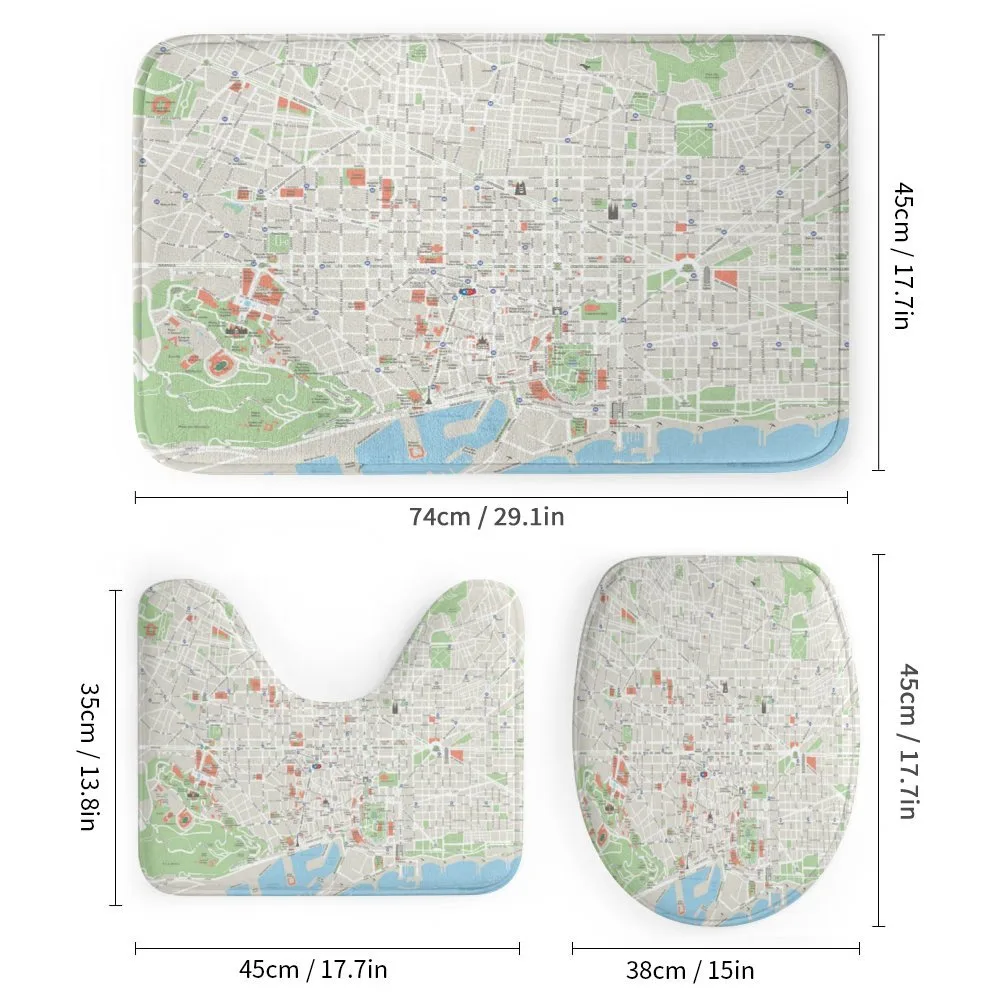 Barcelona Streets Parks — Detail 1