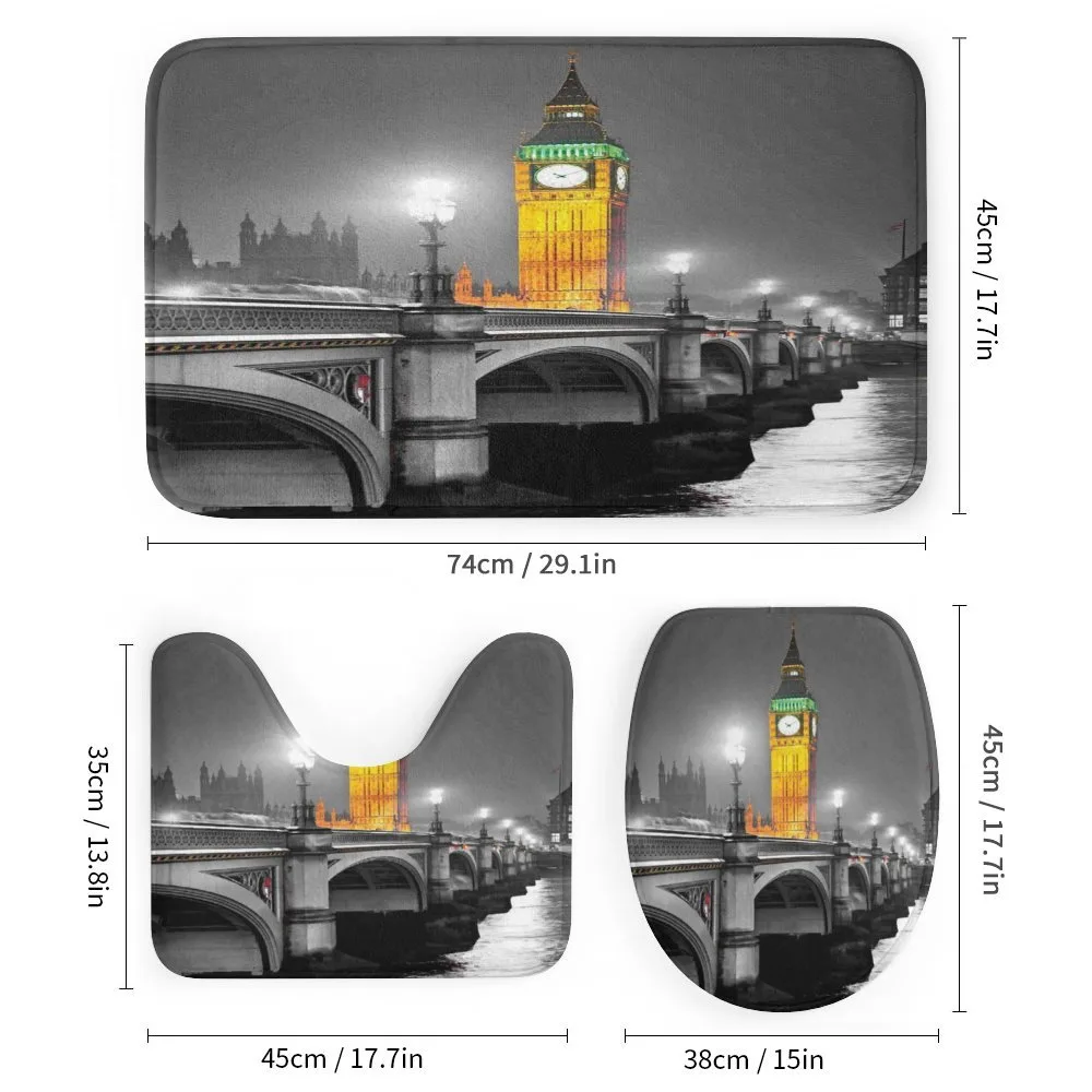 Big Ben Bridge Night — Detail 1